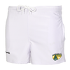 Allegheny Referees Pocketed Performance Rugby Shorts, White