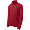 Pax River RFC Textured 1/4-Zip Pullover, Red