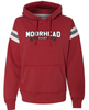 Moorhead Weinercats Vintage Hoodie, Red