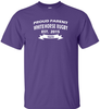 White Horse Youth Rugby Proud Parent Tee, Purple