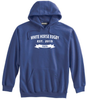 White Horse Youth Rugby Hoodie, Blue