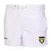 Rappahannock Golden Boars SRS Pocketed Performance Rugby Shorts, White