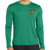 Savannah Shamrocks Rugby LS Performance T-Shirt, Kelly