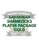 Savannah Shamrocks Player Package, Gold