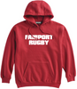 Fairport Rugby Hoodie, Red