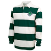 James River Stripe Polo, Forest/White