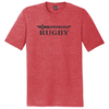 Mason-Dixon Youth Rugby Triblend Tee, Red Frost