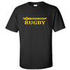Mason-Dixon Youth Rugby Cotton Short Sleeve T-Shirt, Black