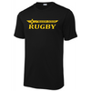 Mason-Dixon Youth Rugby Performance T-Shirt, Black
