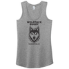 DC Wolfpack Rugby Ladies Racerback Tank, Gray Frost