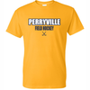 Perryville Field Hockey Cotton Tee, Gold