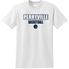 Perryville MS Basketball SHORT Sleeve Tee, White