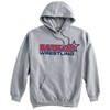 Mavericks Wrestling Hooded Sweatshirt, Gray