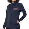 Mavericks Wrestling Ladies-Cut Full-Zip Fleece
