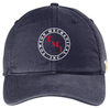TMI Adjustable Carhartt Cotton Canvas Hat, Navy