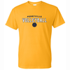 Perryville Volleyball SHORT Sleeve Tee, Gold
