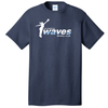 Los Angeles Waves Netball T-Shirt, Navy