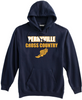 Perryville MS Cross Country Hooded Sweatshirt, Navy