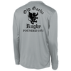 Old Gaelic LS Performance Tee, Gray