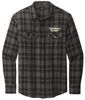 Trumbull HS Girls Rugby Flannel Shirt