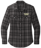 Trumbull HS Girls Rugby Flannel Shirt