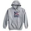 New Covenant Knights NC Logo Hoodie, Gray