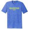 Queens University of Charlotte Rugby Triblend Tee, Royal