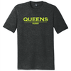 Queens University of Charlotte Rugby Triblend Tee, Black