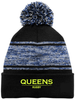 Queens University of Charlotte Rugby Marled Pom Beanie