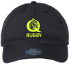 Queens University of Charlotte Rugby Q Logo Adjustable Hat, Black