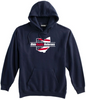 Ohio Rugby Referees Hooded Sweatshirt, Navy