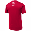 Ohio Rugby Referees Performance T-Shirt, Red