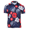 Patriotic Hawaiian Button Down Shirt