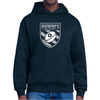 Georgetown University WRFC Hoodie, Navy, Crest