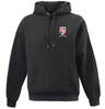 West Hartford Rugby Super Heavyweight Hoodie, Black
