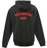 West Hartford Rugby Super Heavyweight Hoodie, Black