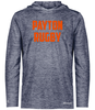 Payton Rugby Hooded LS Performance Tee, Navy Heather