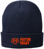Payton Rugby Fleece Lined Cuff Beanie, Navy