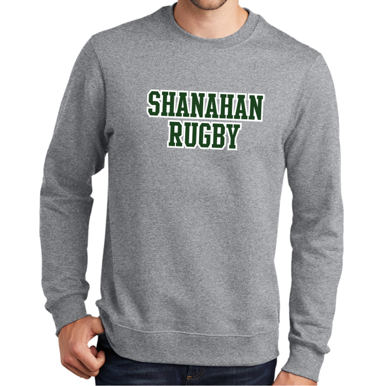Bishop Shanahan Crewneck Sweatshirt, Athletic Heather