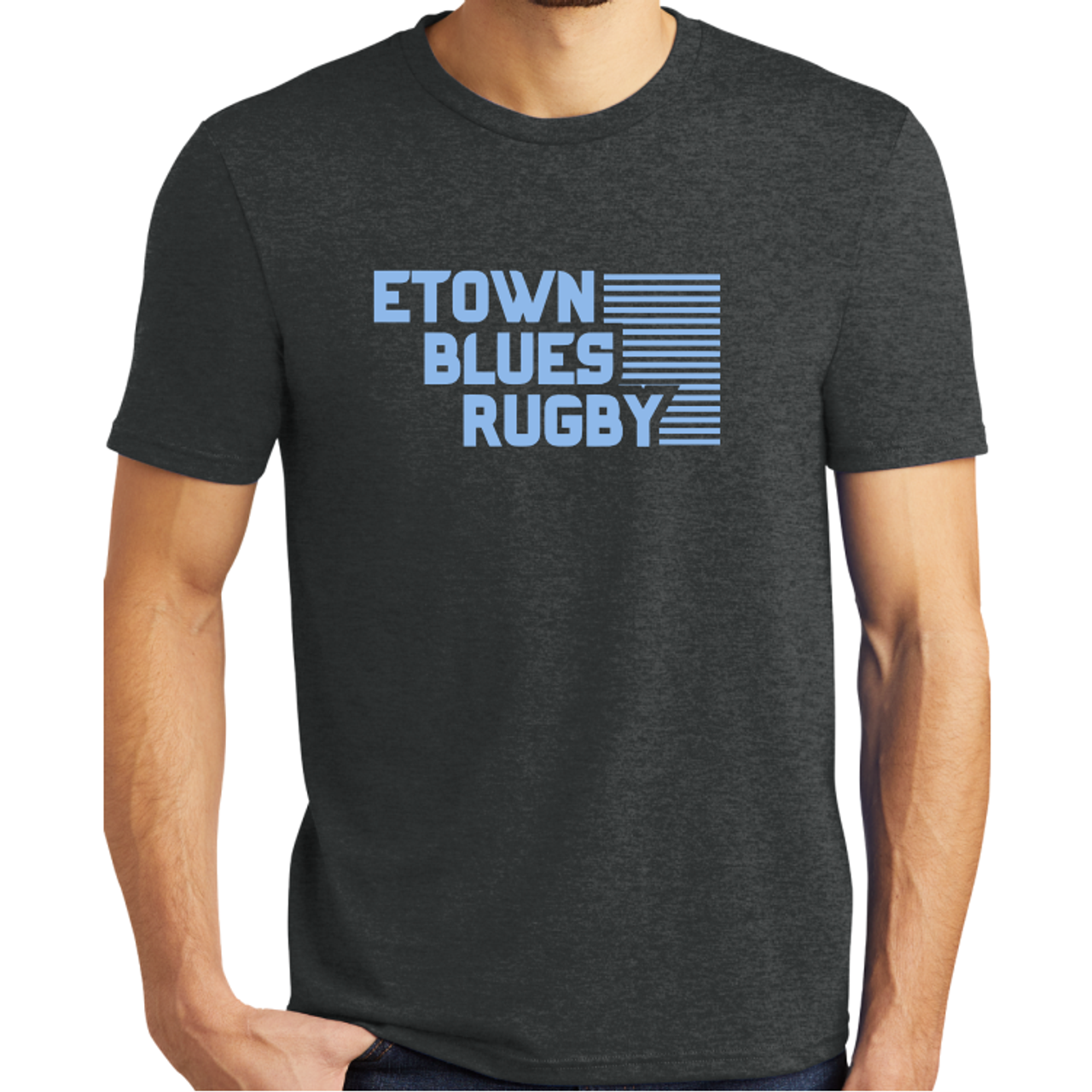 Elizabethtown Blues Triblend Tee, Black Frost