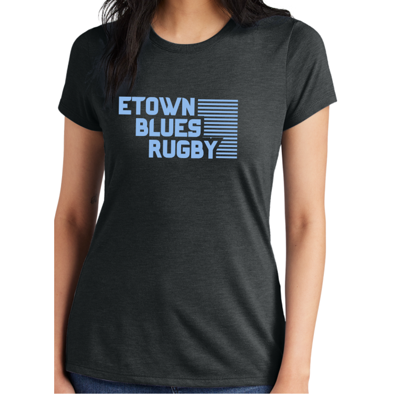 Elizabethtown Blues Triblend Tee, Black Frost