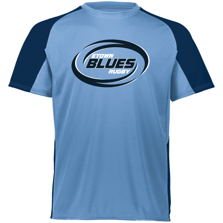 Elizabethtown Blues  Colorblock Performance Tee