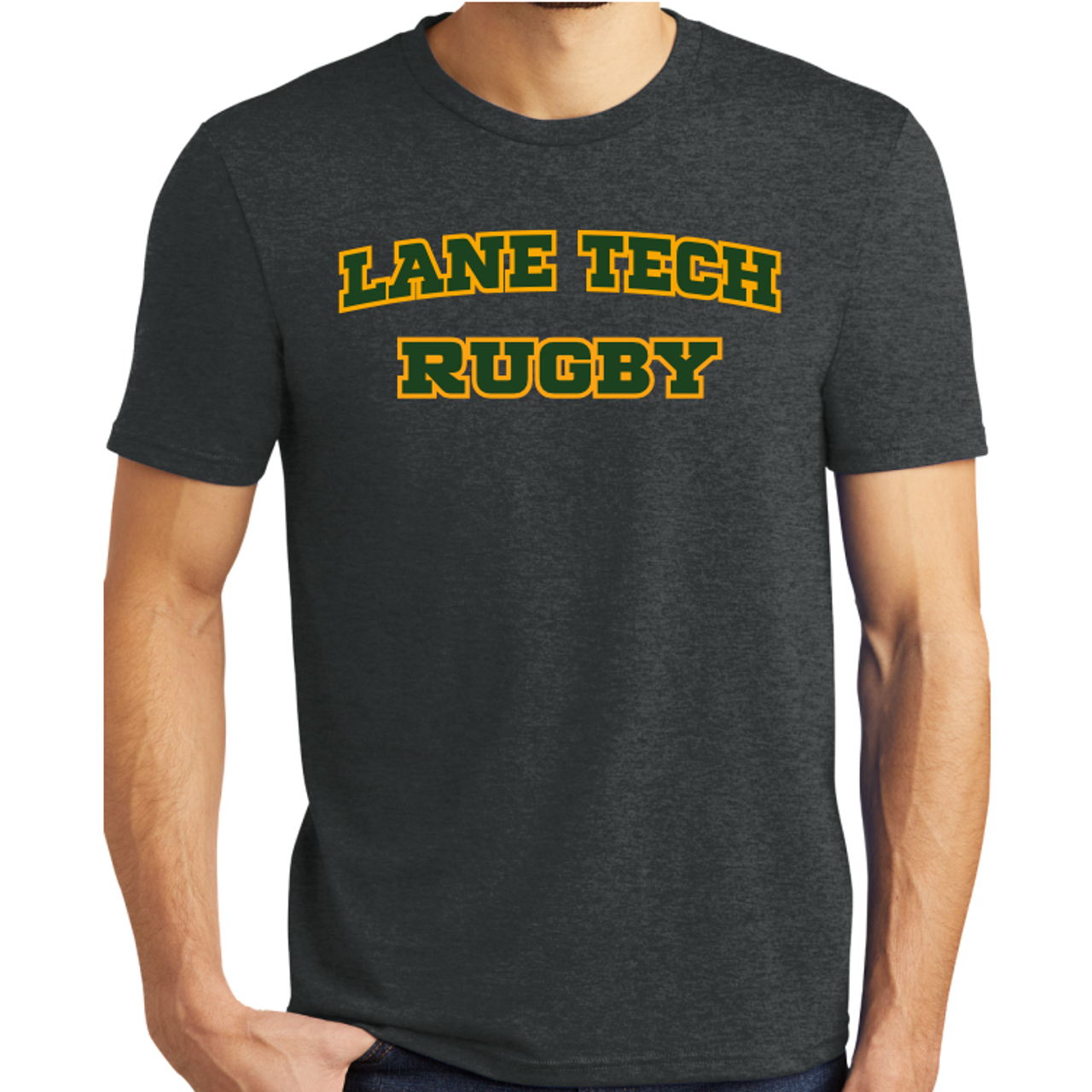 Lane Tech CPHS Rugby Triblend Tee