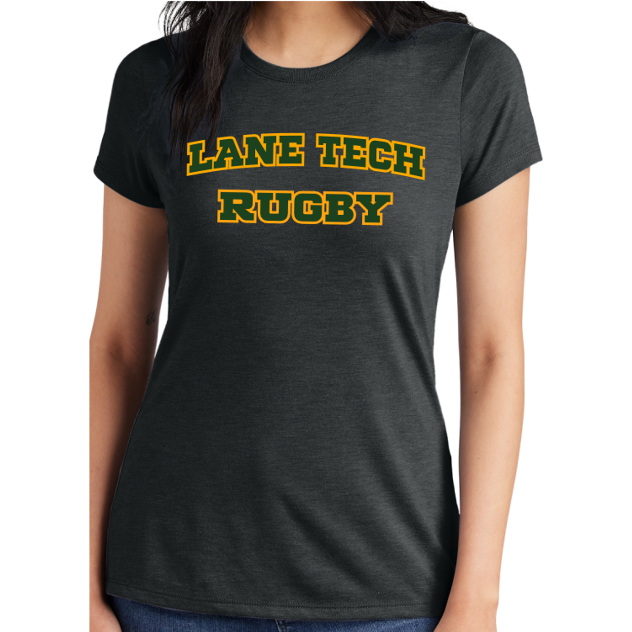 Lane Tech CPHS Rugby Triblend Tee