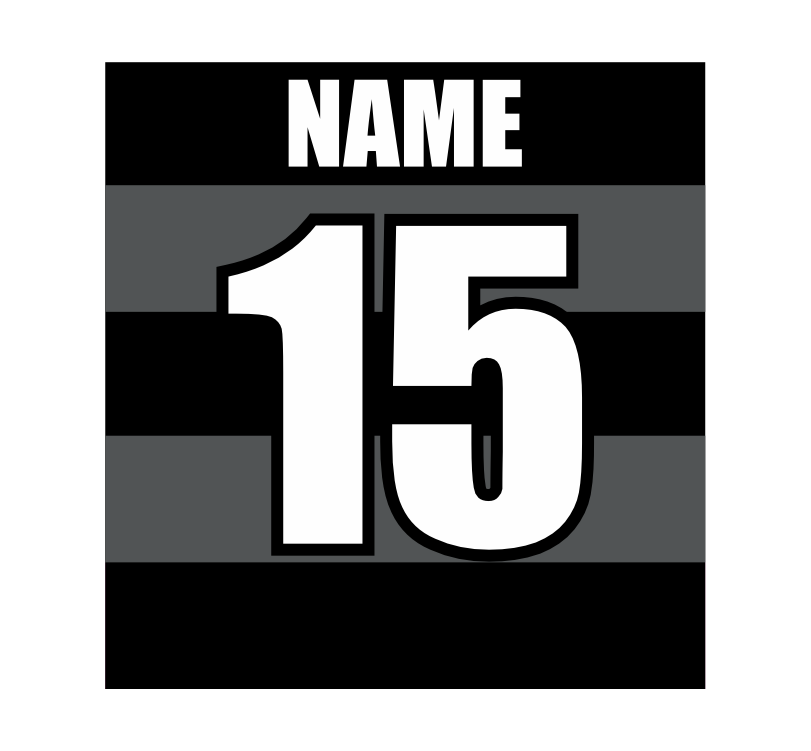 Magnolia Drifters Old School Polo, Black/Gray