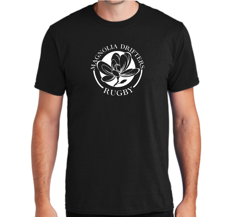 Magnolia Drifters Cotton T-Shirt, Black