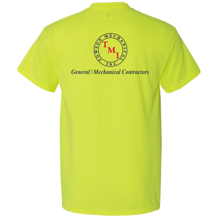 TMI Pocketed Tee, Safety Green (OV)