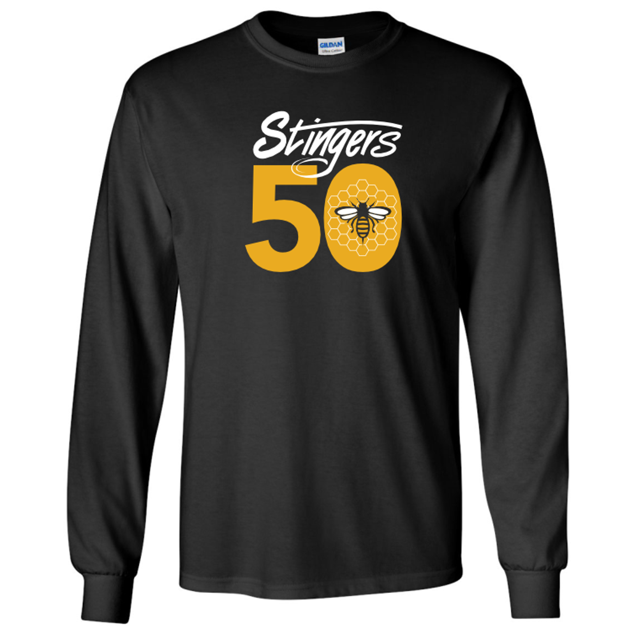 MD Stingers 50th Anniversary Tee, Black (2C) MD Stingers 50th Anniversary Tee, Black (2C)