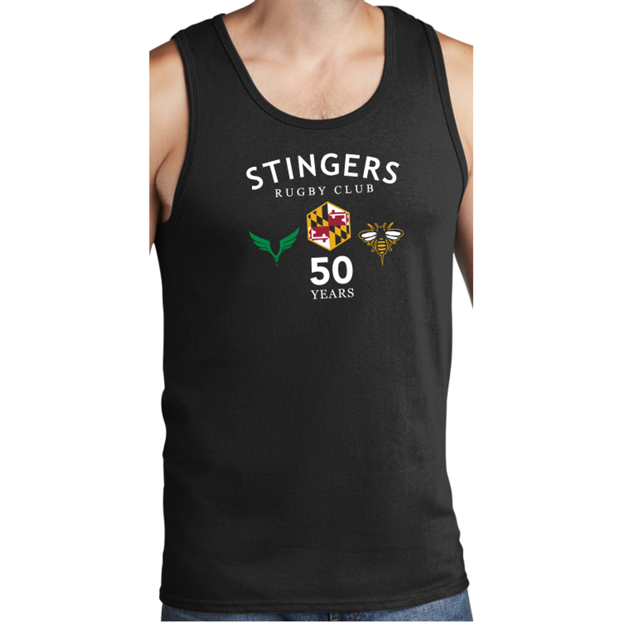 Stingers Rugby 50th Anniversary Tank (4C) Stingers Rugby 50th Anniversary Tank (4C)
