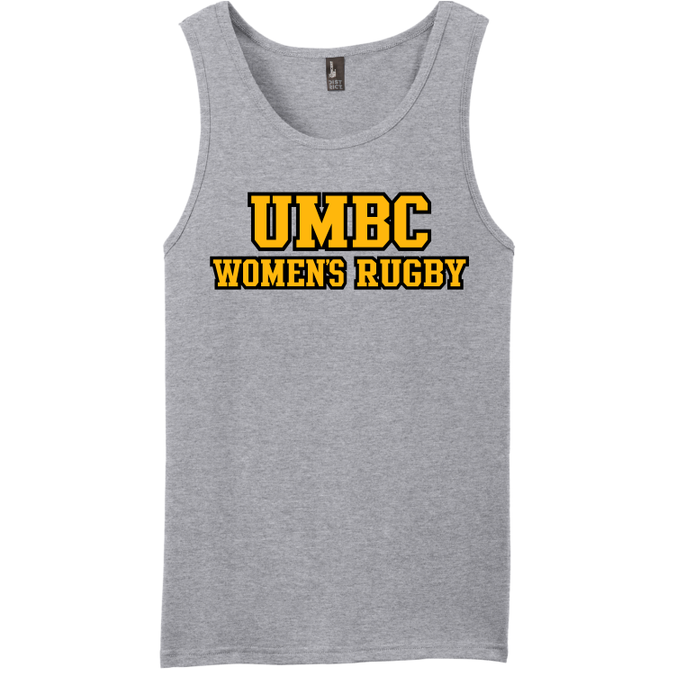 UMBC Women Cotton Tank Top, Gray